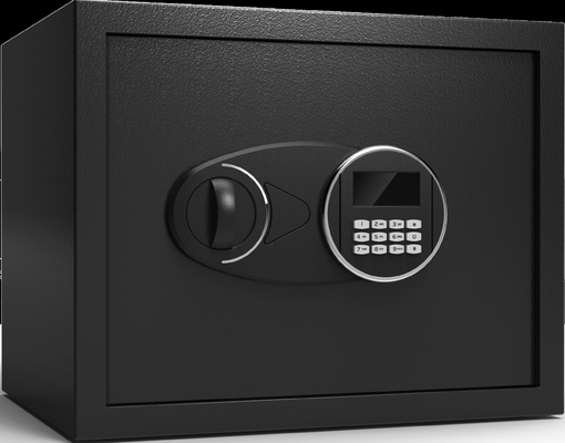 Compartiment de coffre-fort en métal de sécurité de boîte de noir fixé au mur d'affaires pour la pièce d'invités