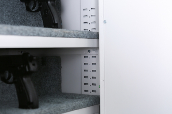 Le Cabinet sûr de grande de l'espace de 2 portes arme à feu en métal démantèlent