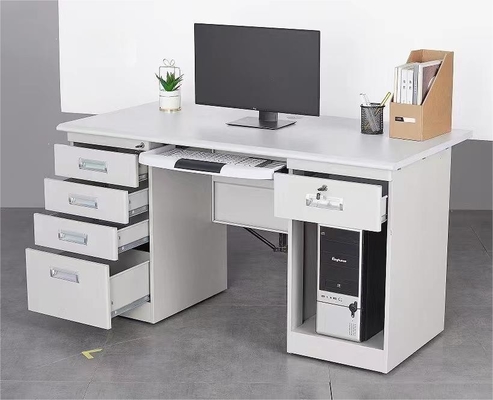 Meubles de bureau intégrés en bois du Tableau W1200mm de bureau d'ordinateur en métal