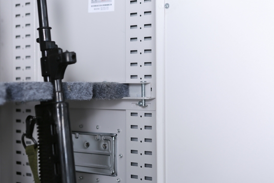 Serrure mécanique adaptée aux besoins du client de porte à deux battants sûre de Cabinet d'arme à feu en métal pour le stockage