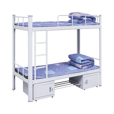 Étudiant adulte Bunk Bed de lit superposé en acier du mobilier scolaire de fer L2000
