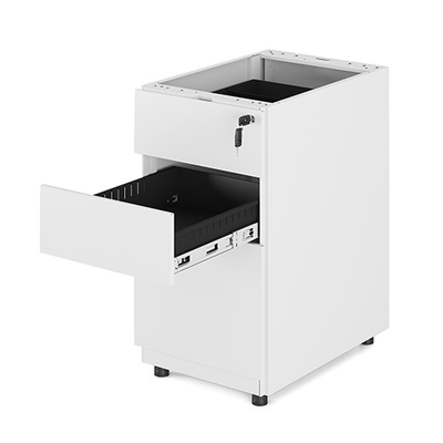 A4 équipement de bureau fixe de meuble d'archivage de piédestal de tiroir du dossier 3